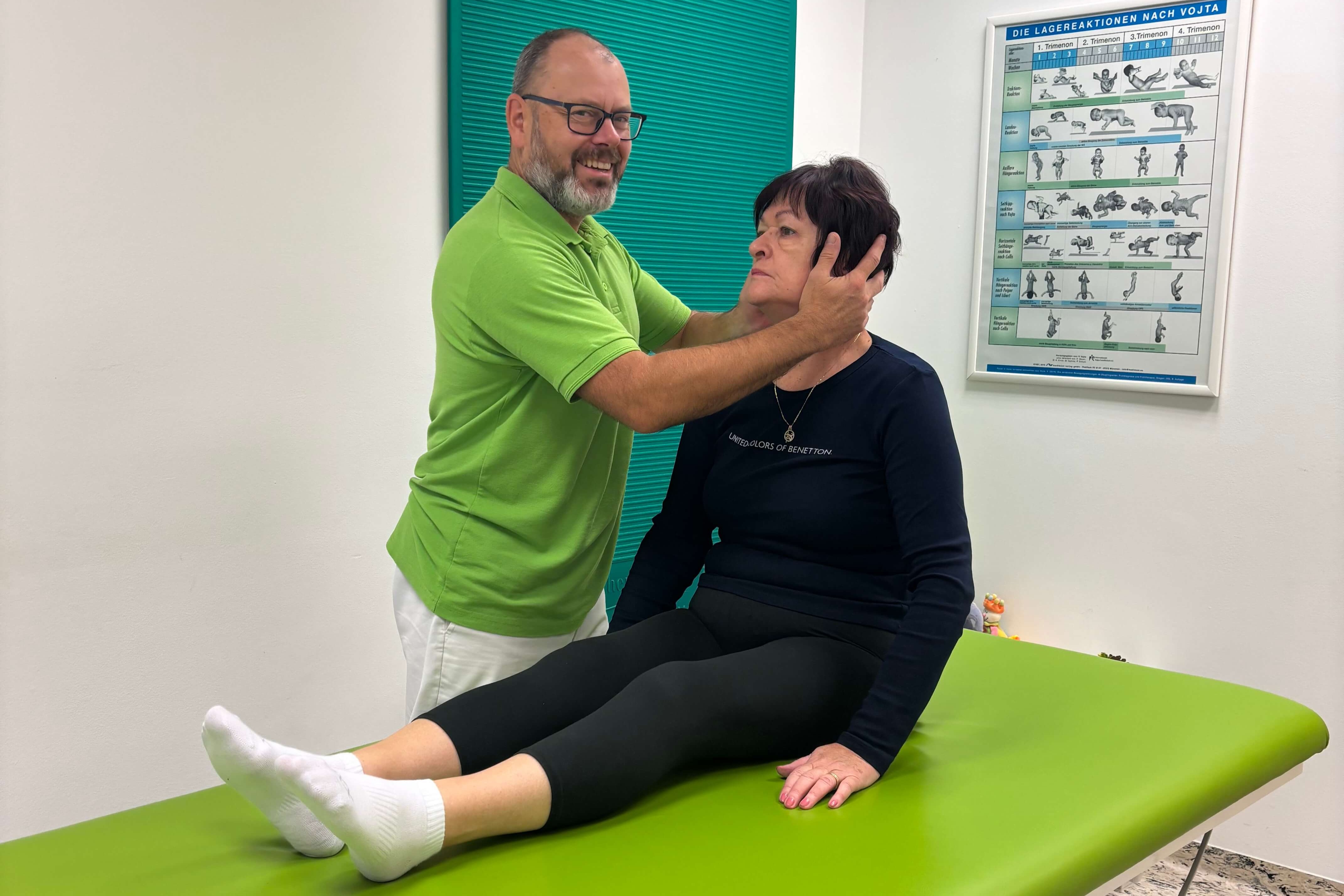 Ošetření vestibulárního aparátu - logo KM KINEPRO PLUS s.r.o.